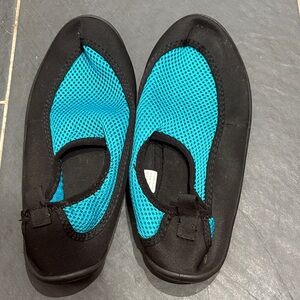Black and Blue Water Shoes